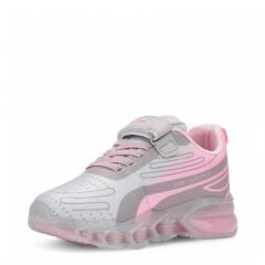 Çocuk Günlük Su İtici Şeffaf Taban Sneaker Spor Ayakkabı Okul Ayakkabısı Buz-Pembe - 33