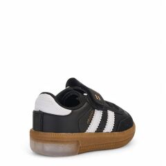 Bebe Samba Işıklı Cırtlı Sneaker Spor Ayakkabı Siyah - Beyaz - 22